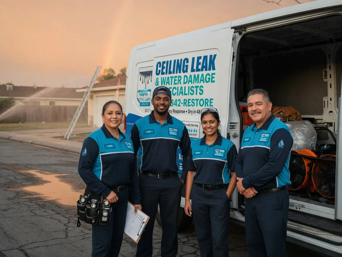 Ceiling Leak Cleanup company in Hensley, WV